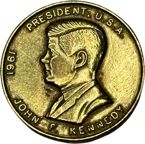 Token - President Coin (35 - John F. Kennedy) - United States - Numista