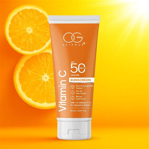 Get OG Beauty 20Ml Vitamin C Sunscreen SPF 50 PA+++