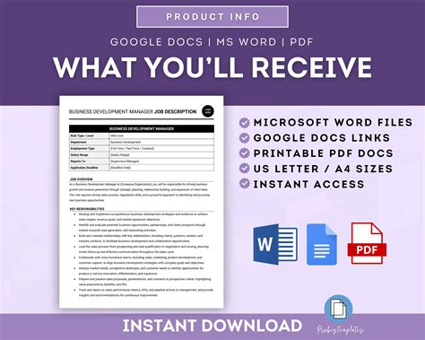 Business Development Job Description 的图像结果