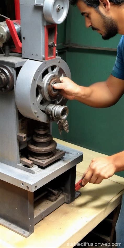 Image result for An Engineer Fixing Machine