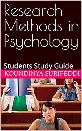 Research Methods in Psychology : Students Study Guide eBook : Suripeddi ...