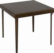 Image result for Square Solid Wood Folding Table