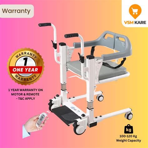 Electric Lift & Transfer Wheelchair - Multi purpose Patient Lift Trans