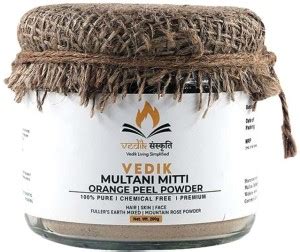 Vedik Sanskriti Multani Mitti Orange peel powder - Price in India, Buy ...