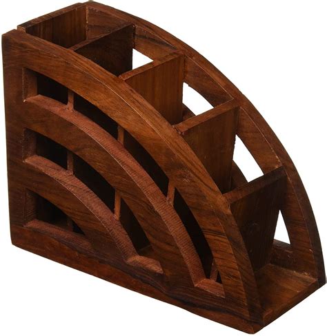 natureCrafts Handmade Multi Purpose Wooden Tv Remote Control Racks ...