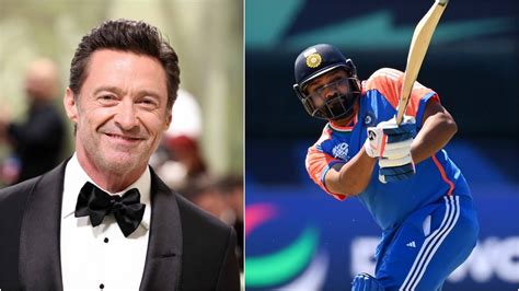 Hugh Jackman calls Rohit Sharma his favourite Indian cricketer He was a ...