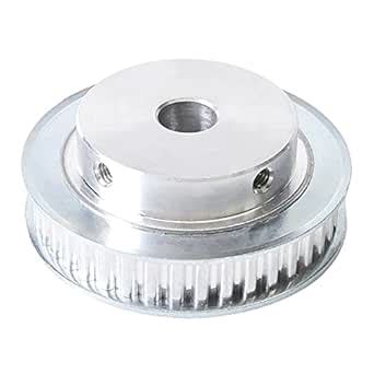 Fielect Timing Pulley Gears Timing Belt Pulley Wheel Silver Tone ...