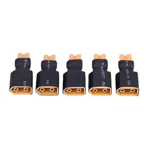 5Pcs RC Drone Connector Adapter Plug, XT30 to XT60 Plugs Battery ...