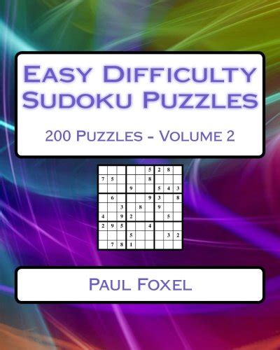 Buy Easy Difficulty Sudoku Puzzles: 200 Easy Sudoku Puzzles for ...