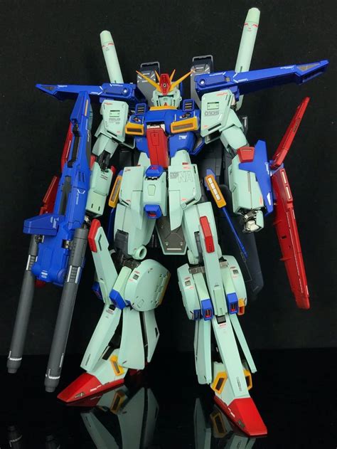 Amazon.co.jp: MG 1/100 Mobile Suit Gundam ZZ Double Zeta Gundam ...