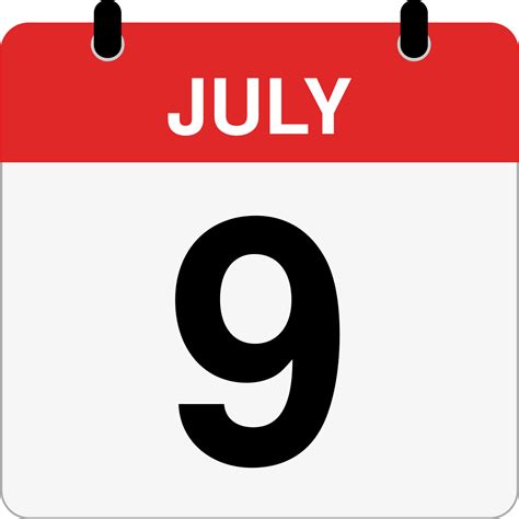 How Many Days Until July 9th? - Inch Calculator