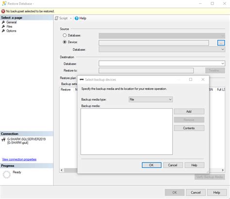 Image result for Restore SQL Server Database From Backup File