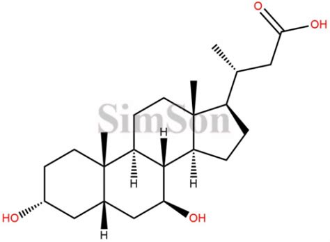 Norursodeoxycholic Acid | CAS No- 99697-24-2 | Simson Pharma Limited