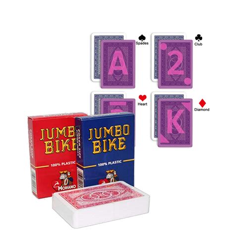Modiano Jumbo Bike Marked Playing Cards - markedcard8_com