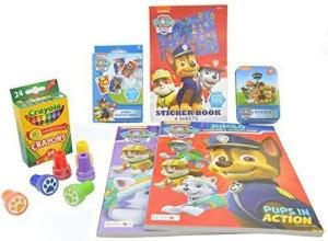 PAW PATROL Coloring Set And Activity Bundle - 12 Pieces - Coloring Set ...