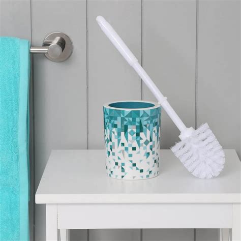 Buy Hudson Triangles Ceramic Toilet Brush Holder from Home Centre at ...