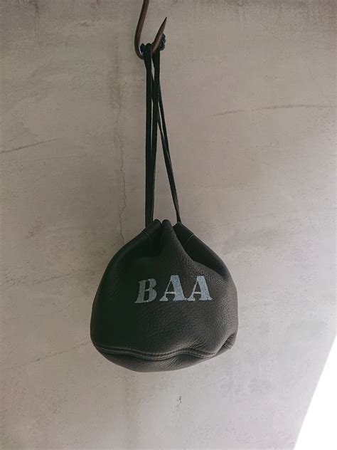 BAA COSTUME MFG. DEERSKIN PERSONAL EFFECTS BAG BLACK | BOW & ARROW WEB ...