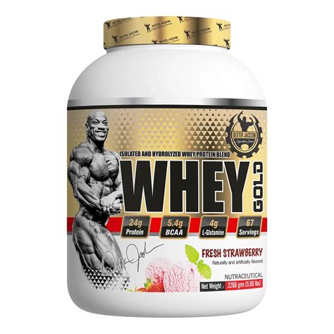 Dexter jackson Gold Whey 2.26kg-5Lbs Isolated+Hydrolyzed Protein Blend ...