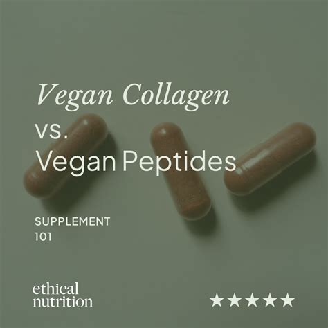 Vegan Collagen vs. Collagen Peptides: What’s the Difference? – Ethical Nutrition