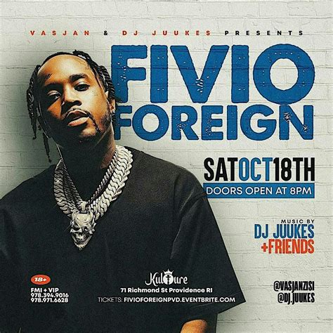 FIVIO FOREIGN IN PROVIDENCE, Kulture, Providence, 18 October to 19 ...