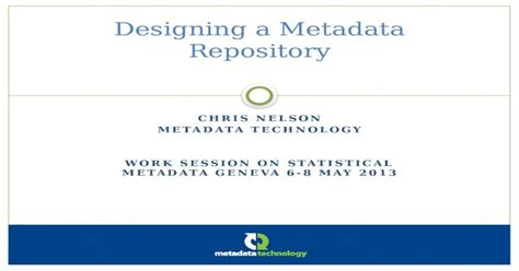 Image result for Metadata Repository Architecture