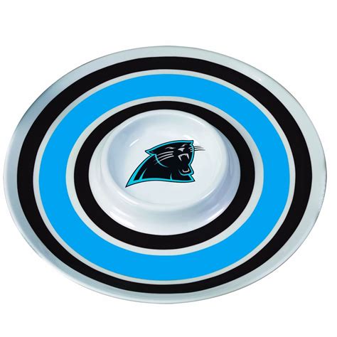 Carolina Panthers 14 inch Melamine Chip and Dip : Amazon.in: Home & Kitchen
