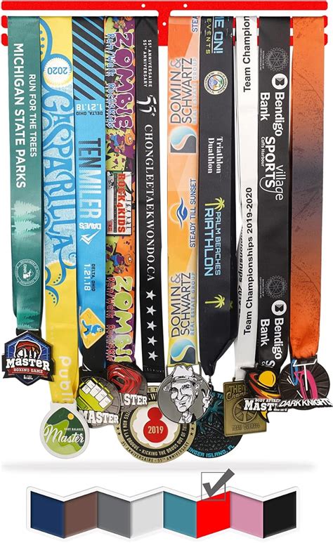 Buy iBobbish Sports Marathon Medal Display Hanger Holder Racks Frame in ...