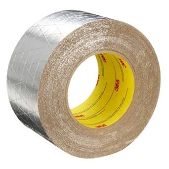 3M Venture Tape FSK Facing Tape 1525CW, Silver, 72 mm x 45.7 m, 16 ...