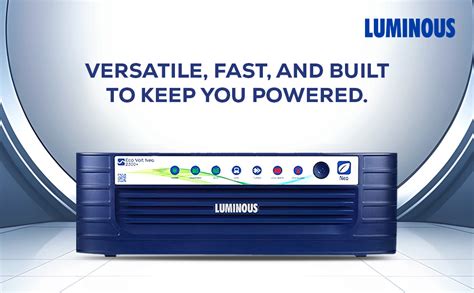 Luminous Eco Volt Neo 2300+ Pure Sine Wave Inverter Ideal for Home ...