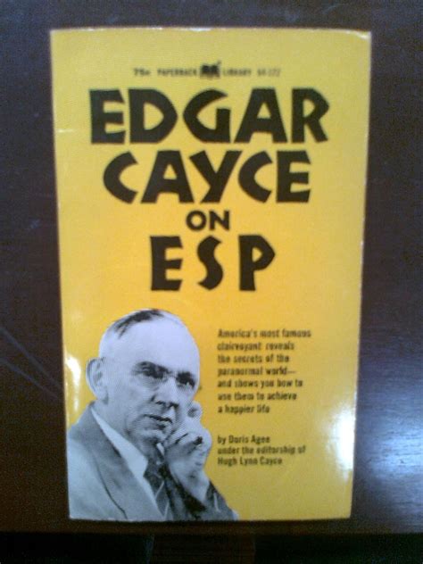 Amazon.com: Edgar Cayce on ESP: 9780446351355: Doris Agee, Hugh Lynn ...