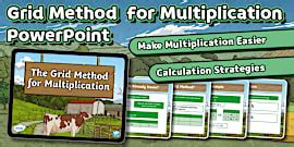 Grid Method Multiplication Worksheets - Maths Resources