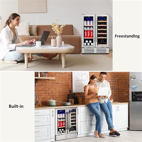 Beverage Refrigerator Velieta Freestanding Powerful - Home & Garden Decor