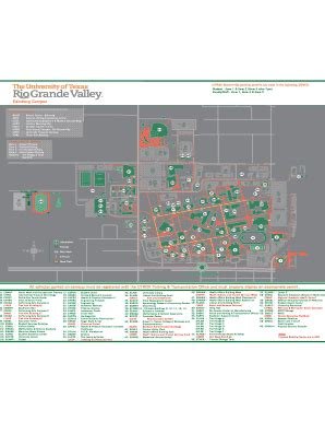 Utrgv Parking Zones - Fill and Sign Printable Template Online