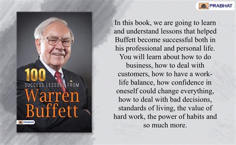100 Success Lessons from Warren Buffett: Wealth Creation, Leadership ...