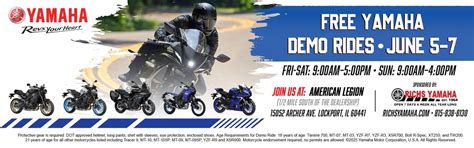Free Yamaha Demo Truck - June 5 - 6 - 7, 14354 Archer Ave, Lockport, IL ...