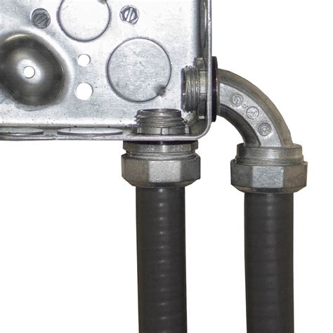 DWJ Flexible Conduit And Fittings 2 Inch Liquid Tight Conduit Connector