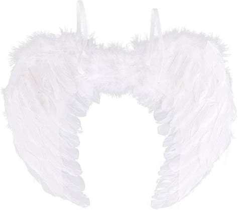 Buy YiZYiF Angel Wing Real Feather Fairy Wing Christmas Masquerade ...