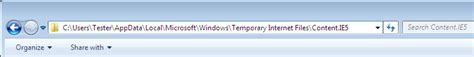 Open Temporary Internet File Folder 的图像结果