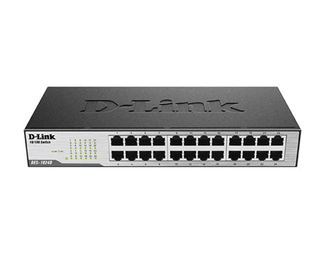 D-Link DES 1024 24 Port 10/100 Mbps Normal Desktop Switch – BROOT ...