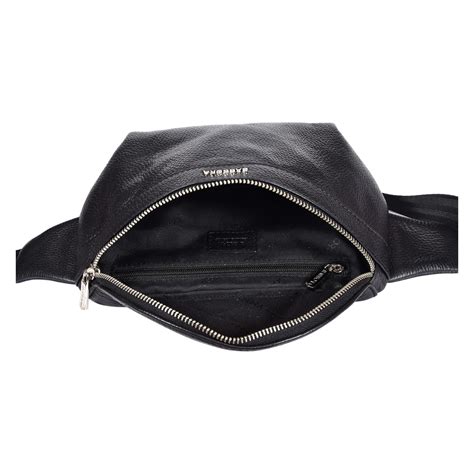 Sassora Premium Leather Unisex Fanny Pack Waist Bag