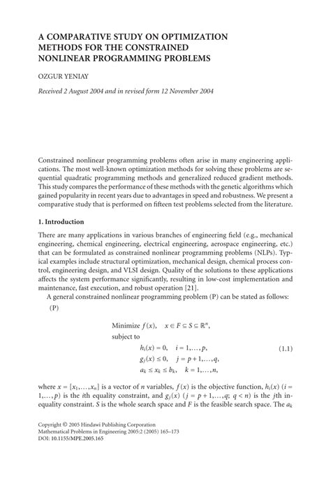 Nonlinear Programming Problems and Solutions by Substitution Optimization 的图像结果