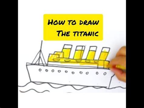 Titanic Draw Tutorial 的图像结果