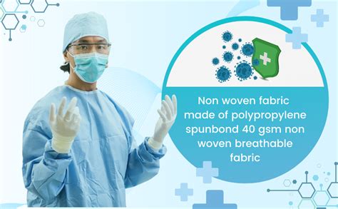 SURZIMED Unsterile Disposable Isolation Gown (5 Pcs, Blue, Length ...