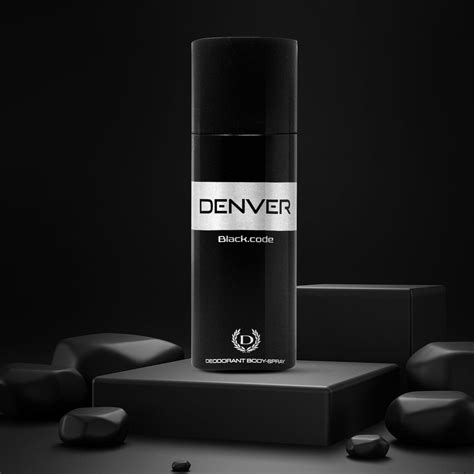 Denver Deo Black Code - All-Day Freshness for Men | Denver For Men ...