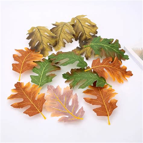 Maple Leaves Artificial Autumn Fall Colored For Art Scrapbooking ...