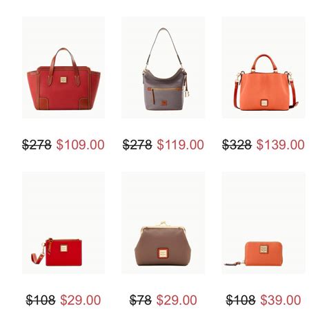 Lots of Dooney & Bourke handbags on sale. A lot of bags are UNDER $50 ...