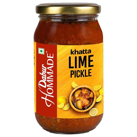 Dabur Hommade Lime Pickle- 400g : Amazon.in: Grocery & Gourmet Foods