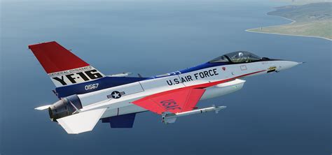 General Dynamics YF-16 Prototype Livery Pack v2.0