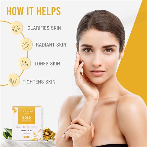 Glamveda Gold Advance Skin Rejuvenating Facial Kit 40gm – Glamveda Skincare
