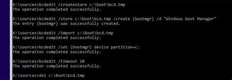 Image result for Configuring Bcd File for Windows 10